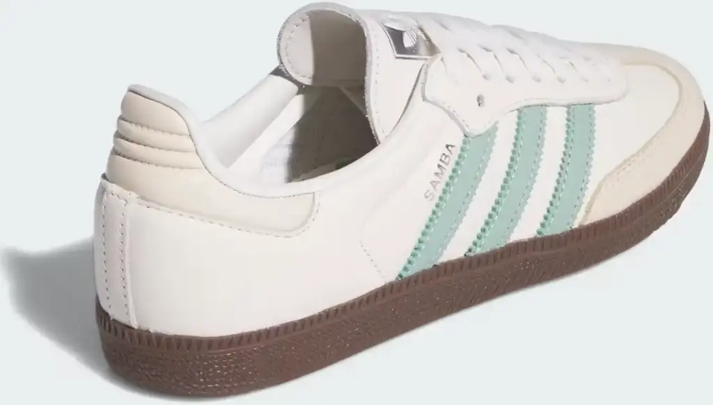 Giày Adidas Samba OG - IH2752 Cloud White / Hazy Green / Wonder White