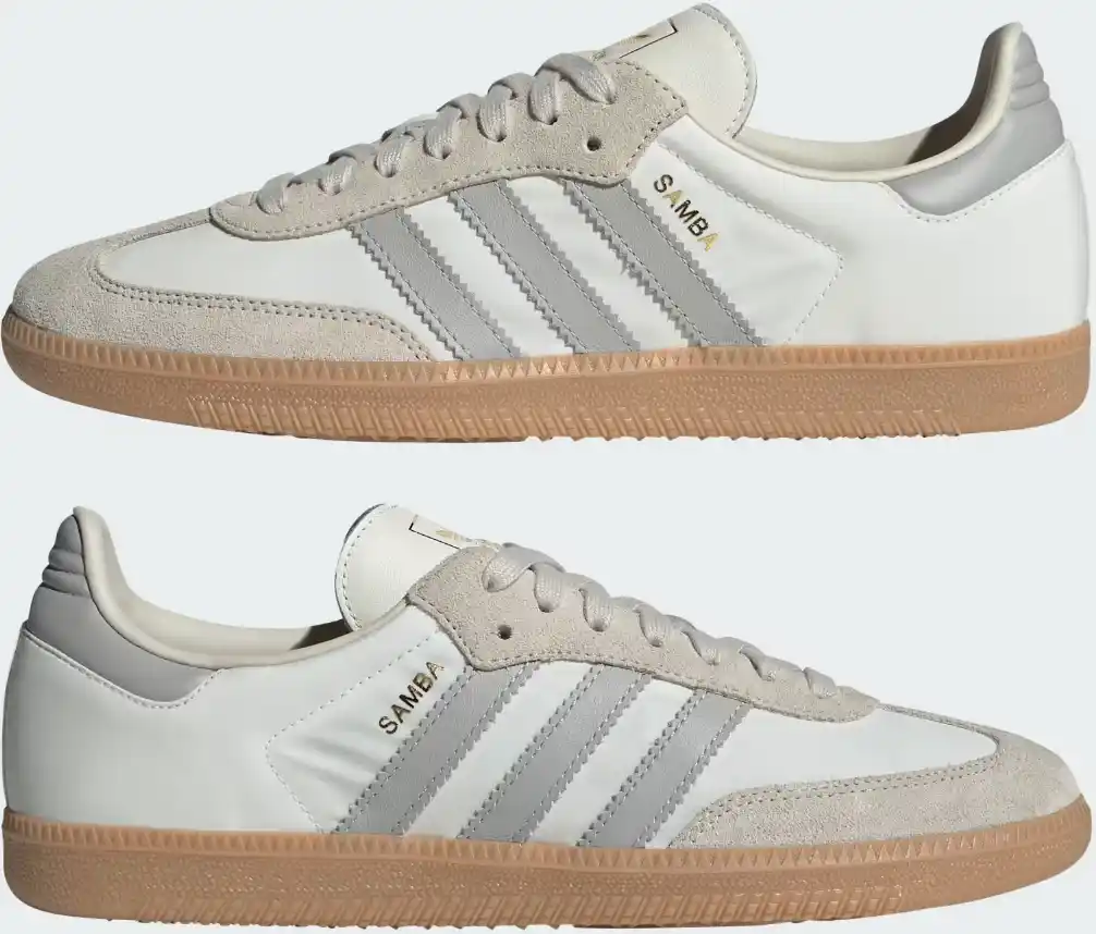 Giày Adidas Samba OG - ID1448 Off White / Grey Two / Alumina