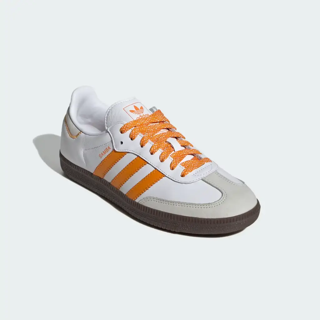 Giày Adidas Samba OG - IE6521 Cloud White / Eqt Orange / Off White