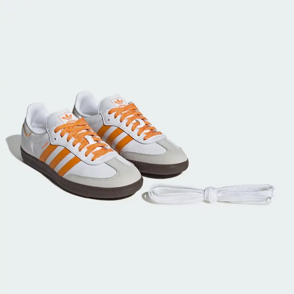 Giày Adidas Samba OG - IE6521 Cloud White / Eqt Orange / Off White