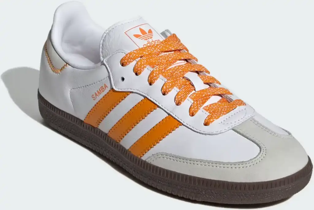 Giày Adidas Samba OG - IE6521 Cloud White / Eqt Orange / Off White