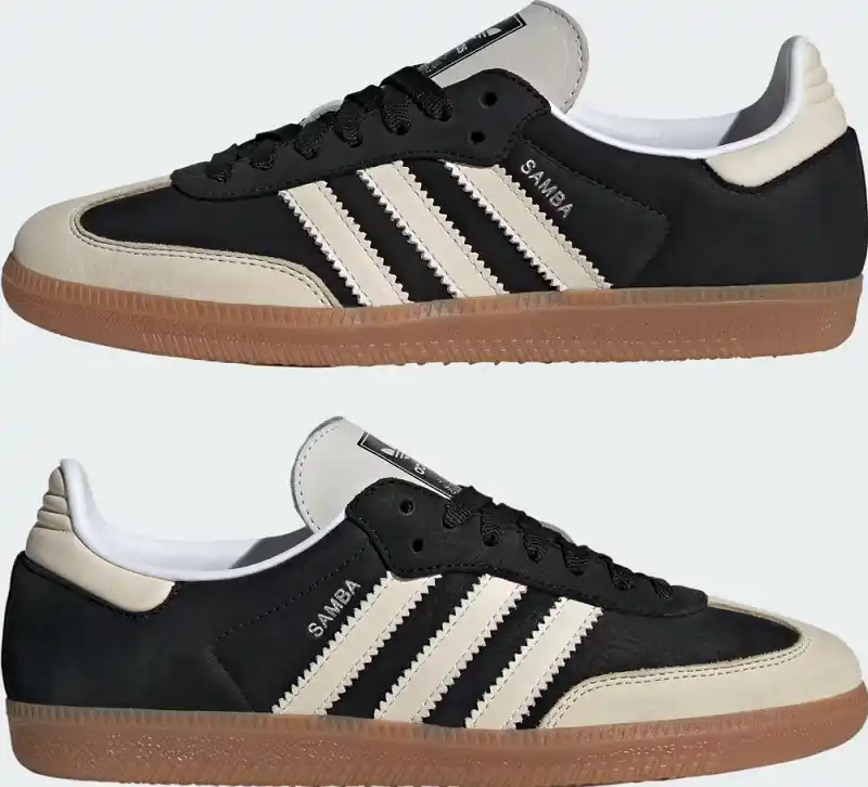 Giày Adidas Samba OG - IE5836 Core Black / Wonder White / Silver Metallic