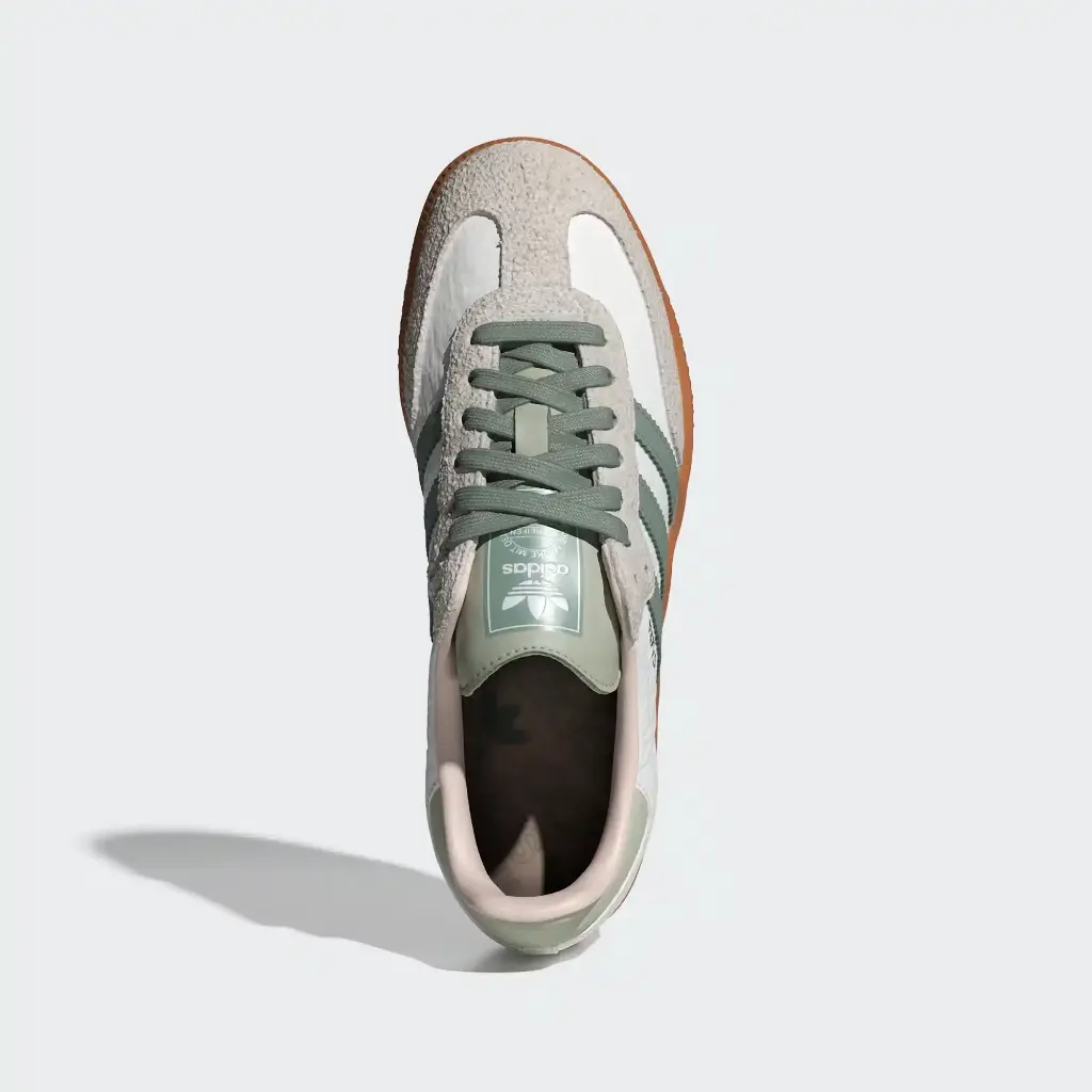 Giày Adidas Samba OG - ID0492 Cloud White / Silver Green / Putty Mauve