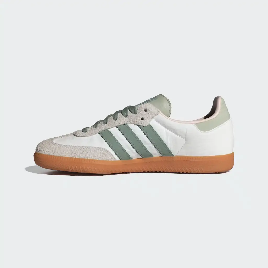 Giày Adidas Samba OG - ID0492 Cloud White / Silver Green / Putty Mauve