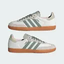 Giày Adidas Samba OG - ID0492 Cloud White / Silver Green / Putty Mauve