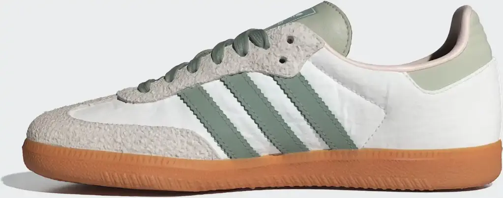 Giày Adidas Samba OG - ID0492 Cloud White / Silver Green / Putty Mauve