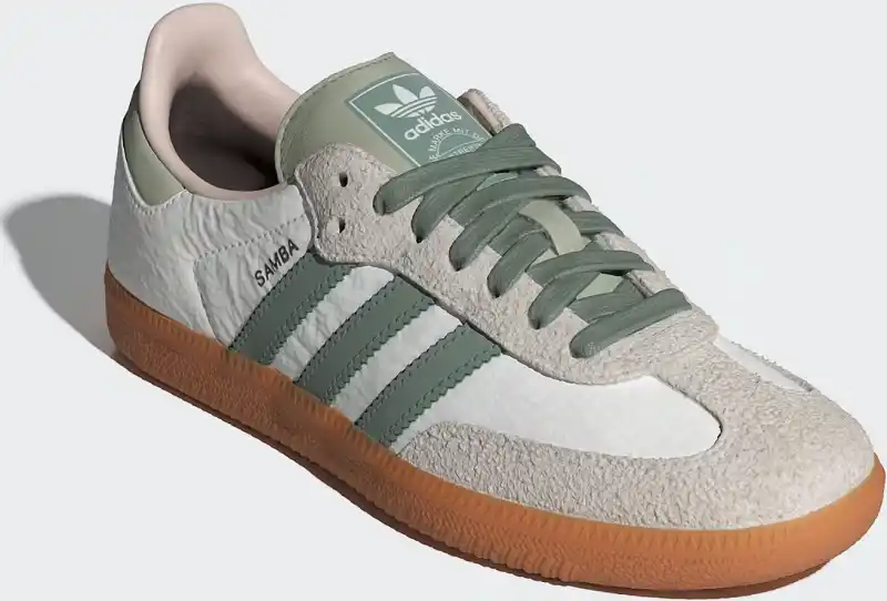 Giày Adidas Samba OG - ID0492 Cloud White / Silver Green / Putty Mauve