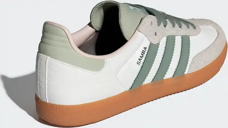 Giày Adidas Samba OG - ID0492 Cloud White / Silver Green / Putty Mauve