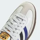 Giày Adidas Samba OG - ID1381 Crystal White / Active Blue / Matte Gold