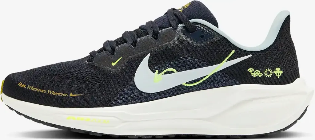 Giày Nike Air Zoom Pegasus 41 - HQ3452-041 Black /Sail / Volt / Glacier Blue