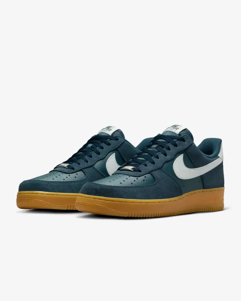 Giày Nike Air Force 1 '07 LV8 - FQ8714-400 Armoury Navy / Gum Light Brown / Summit White