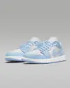 Giày Nike Air Jordan 1 Low - DC0774-050 Football Grey / White / Aluminium