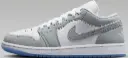 Giày Nike Air Jordan 1 Low - DC0774-105 White / Aluminium / Wolf Grey