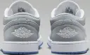 Giày Nike Air Jordan 1 Low - DC0774-105 White / Aluminium / Wolf Grey