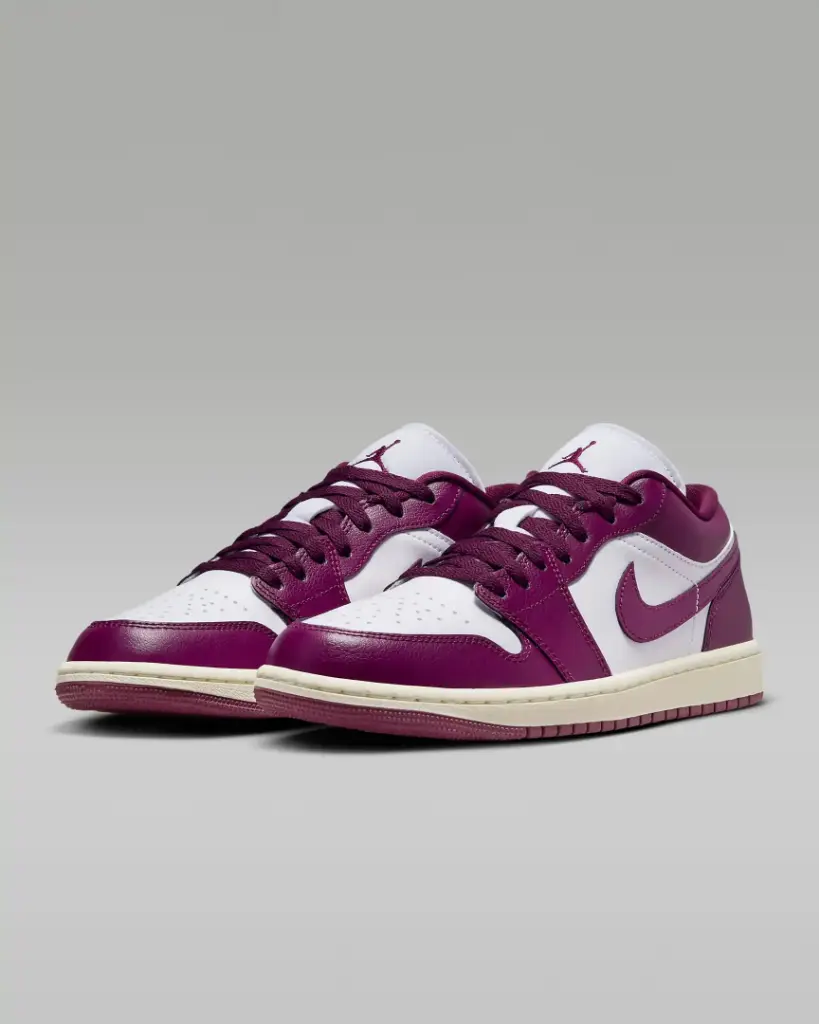 Giày Nike Air Jordan 1 Low - DC0774-161 White / Sail / Bordeaux