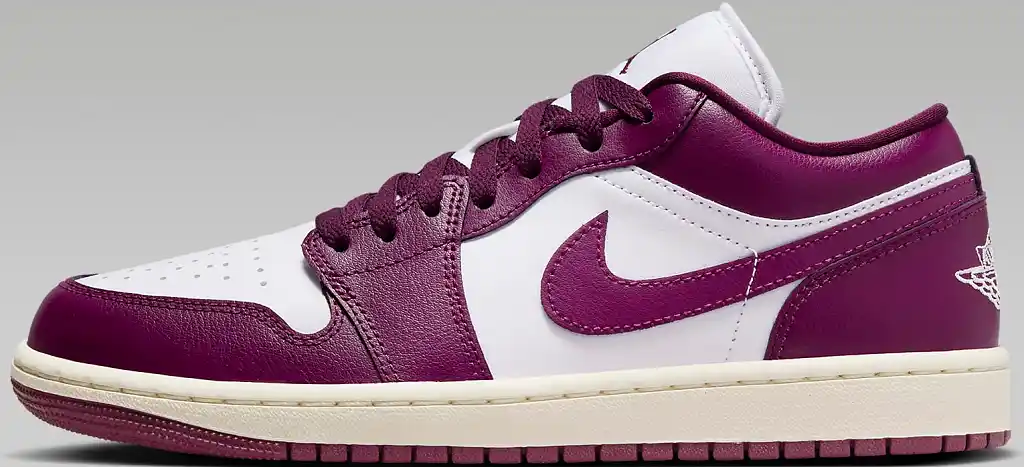 Giày Nike Air Jordan 1 Low - DC0774-161 White / Sail / Bordeaux