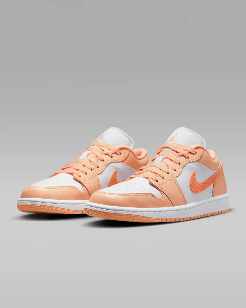 Giày Nike Air Jordan 1 Low - DC0774-801 Sunset Haze / Bright Citrus