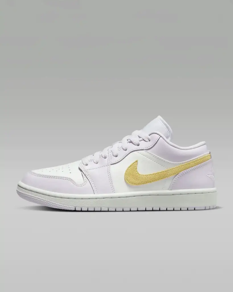 Giày Nike Air Jordan 1 Low - DC0774-501 Barely Grape / White / Lemon Wash