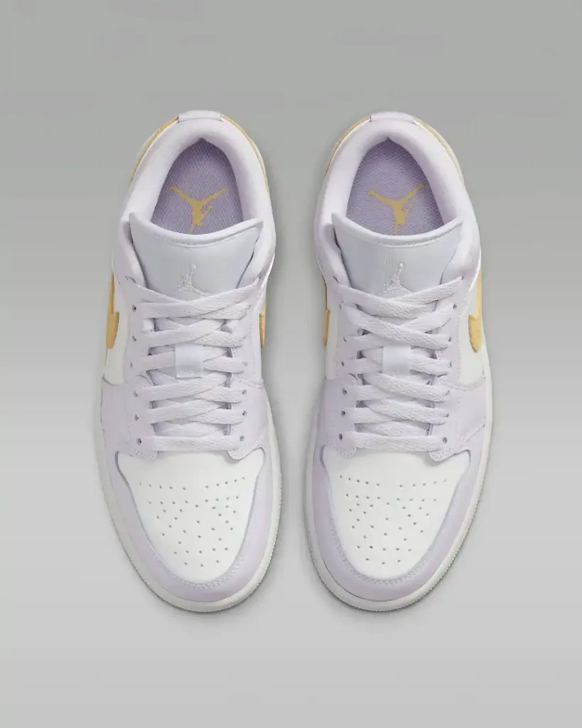 Giày Nike Air Jordan 1 Low - DC0774-501 Barely Grape / White / Lemon Wash