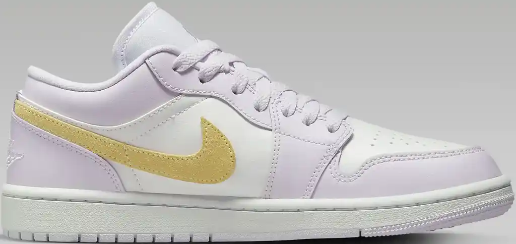 Giày Nike Air Jordan 1 Low - DC0774-501 Barely Grape / White / Lemon Wash