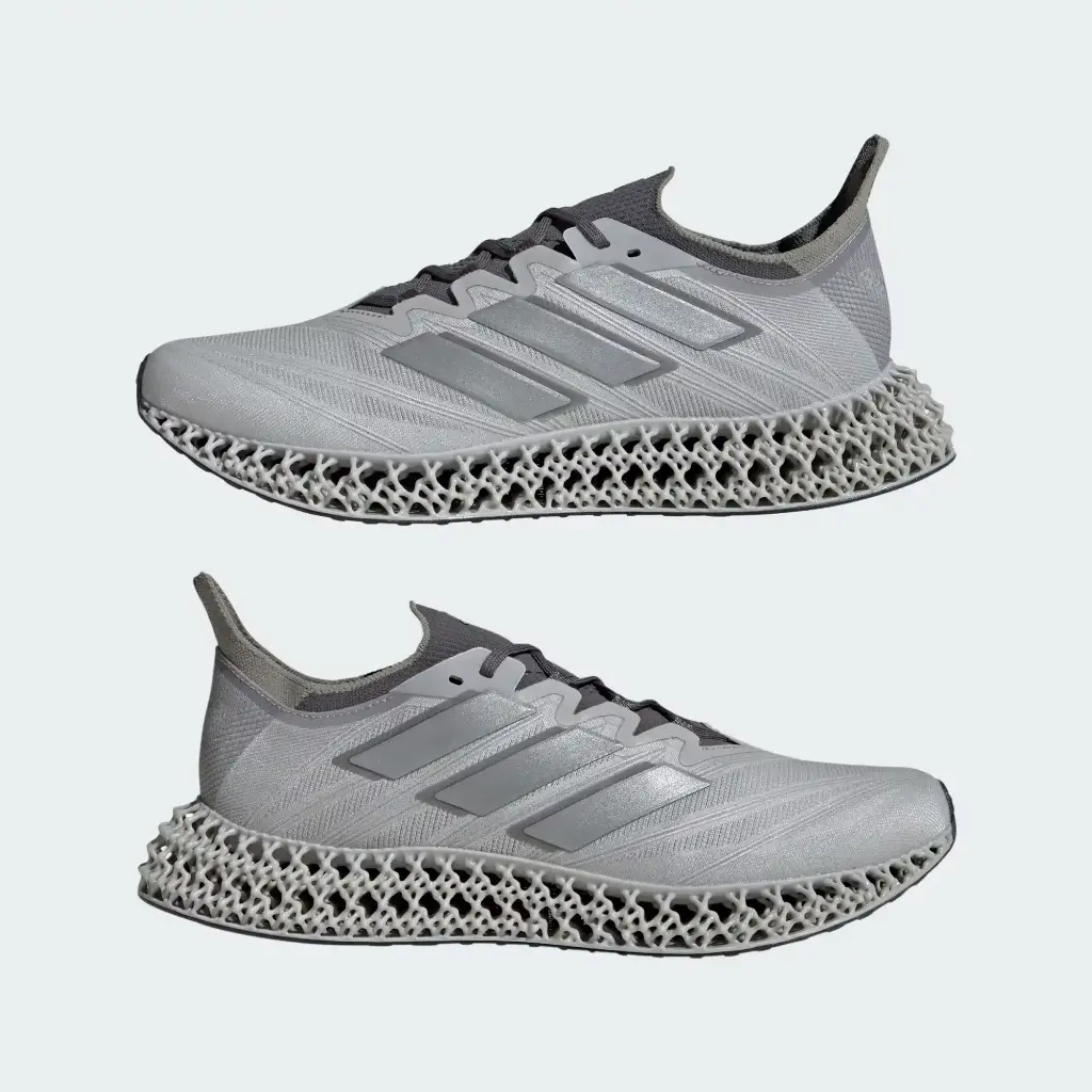 Adidas 4DFWD 4 - ID8889 Grey Two / Silver Metallic - Giày Chạy Nam