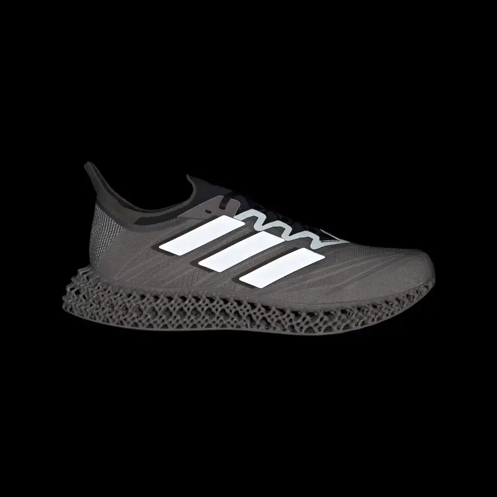 Adidas 4DFWD 4 - ID8889 Grey Two / Silver Metallic - Giày Chạy Nam