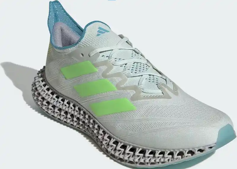 Adidas 4DFWD 4 - IE5977 Crystal Jade / Lucid Lemon - Giày Chạy Nam