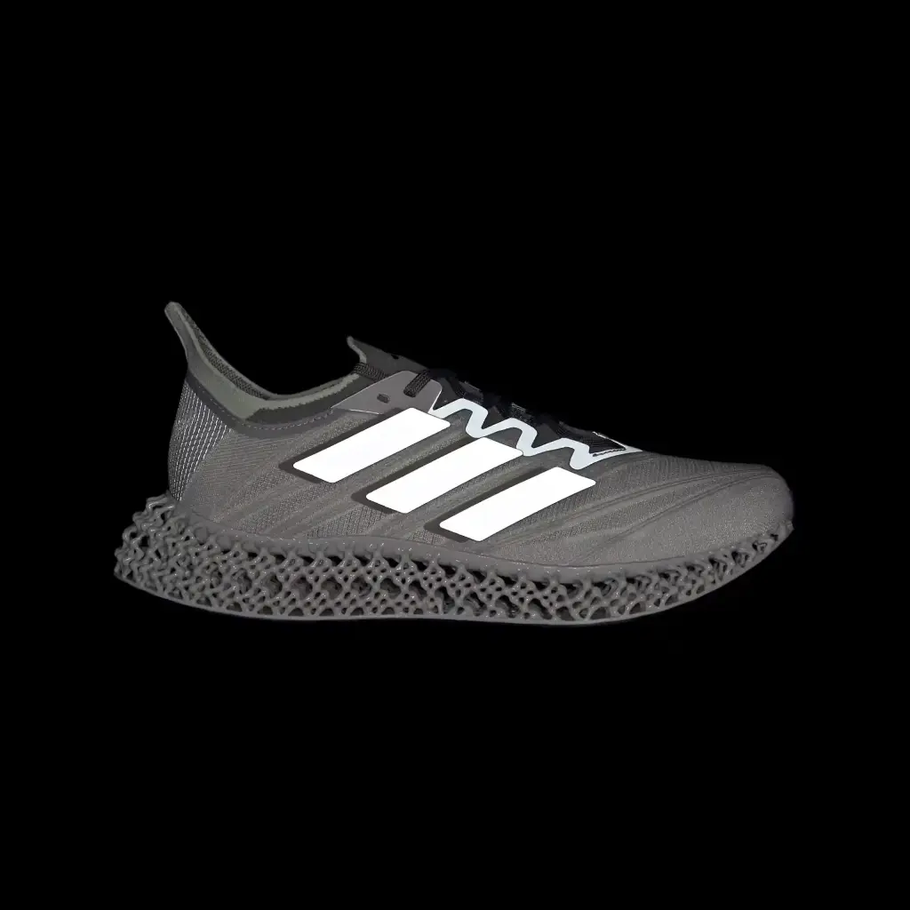 Adidas 4DFWD 4 - ID8885 Grey Two / Silver Metallic -  Giày Chạy Bộ Nữ