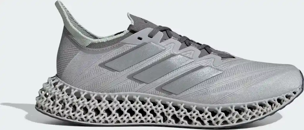 Adidas 4DFWD 4 - ID8885 Grey Two / Silver Metallic -  Giày Chạy Bộ Nữ