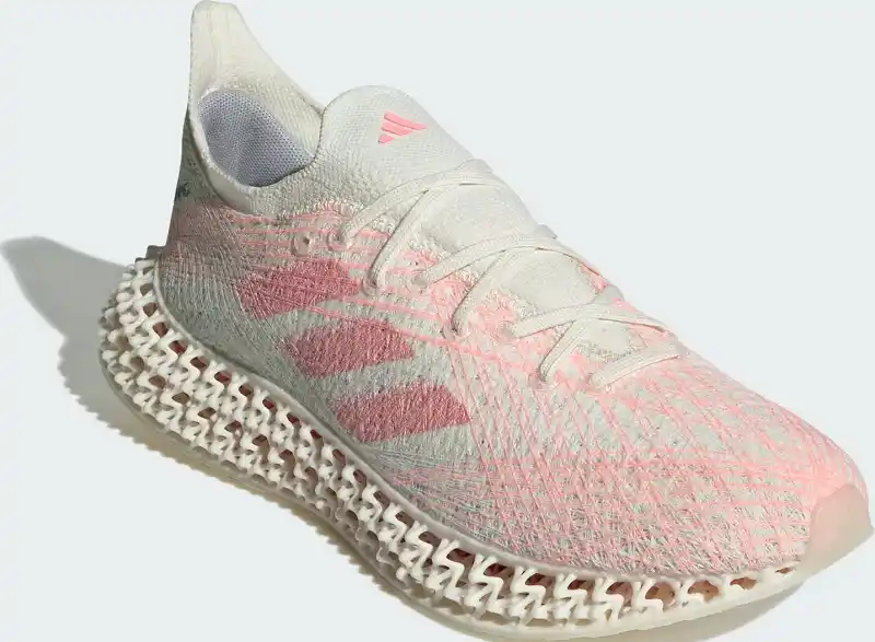 Adidas 4DFWD X STRUNG - ID8890 Off White / Pink Spark - Giày Chạy Nữ