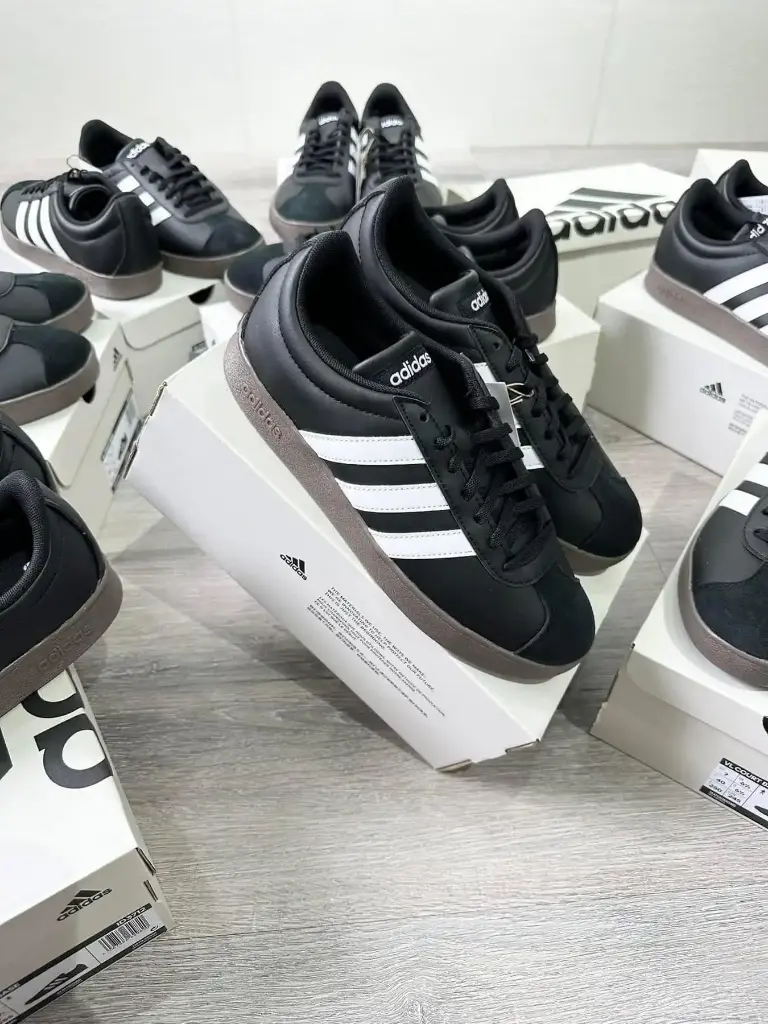 Giày Adidas VL Court 'Core Black' - ID3715