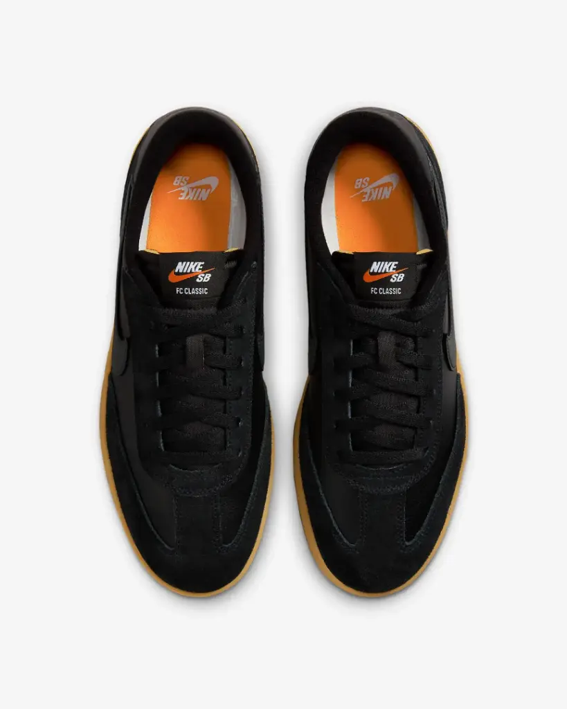 Giày Nike SB FC Classic - 909096-008 Đen (Black / Vivid Orange / Anthracite)