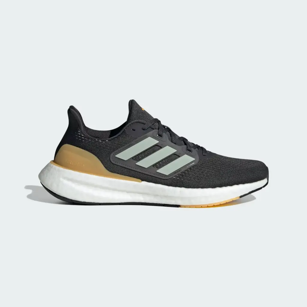 Giày Adidas Pureboost 23 - IF2369 Carbon / Wonder Silver / Preloved Yellow