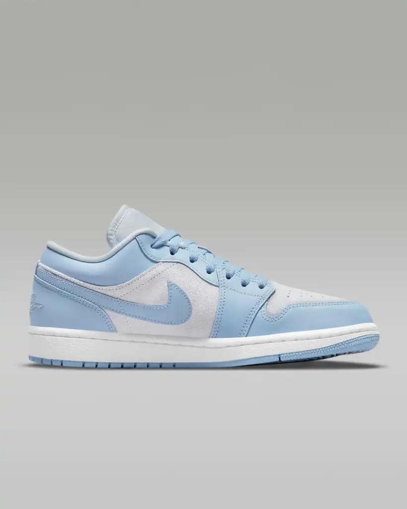 Giày Nike Air Jordan 1 Low - DC0774-050 Football Grey / White / Aluminium