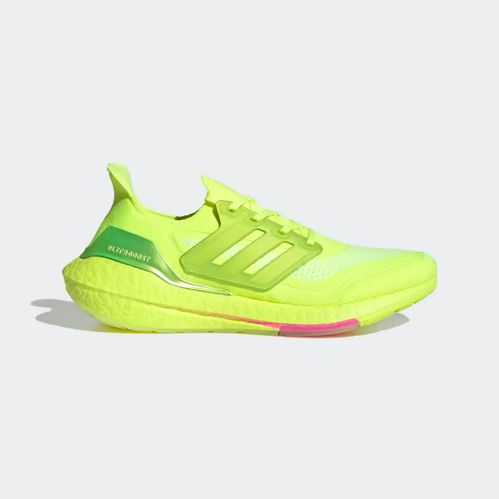 Giày Adidas UltraBoost 21 - FY0848 Vàng xanh (Solar Yellow / Screaming Pink) 