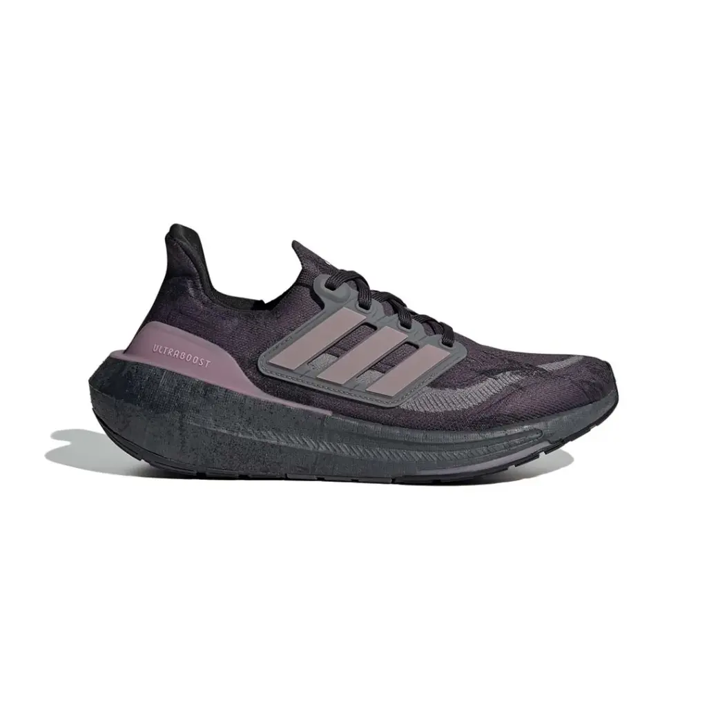 Giày Adidas Ultraboost Light - IF1487 Aurora Black / Preloved Fig / Grey Four