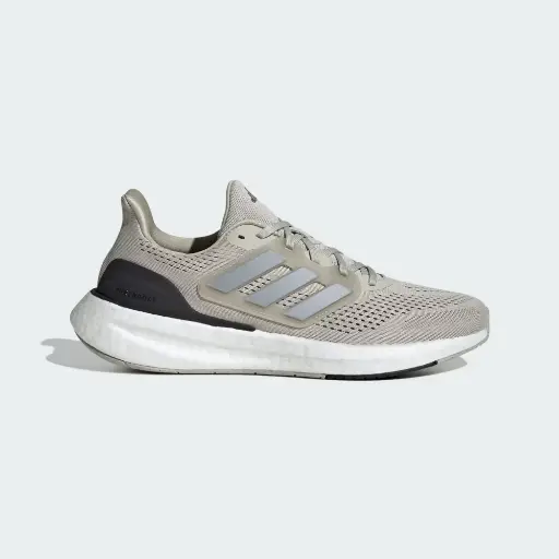 Giày Adidas Pureboost 23 - IF1547 Putty Grey / Silver Metallic / Core Black