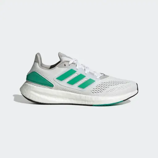 Giày Adidas Pureboost 22 - HQ8588 Cloud White / Court Green / Core Black