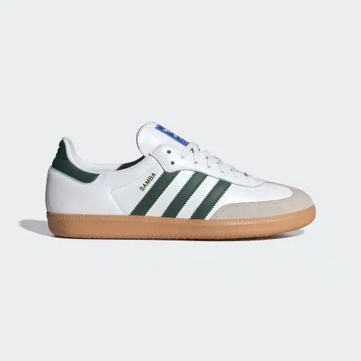 Giày Adidas Samba OG - IE3437 Cloud White / Collegiate Green / Gum