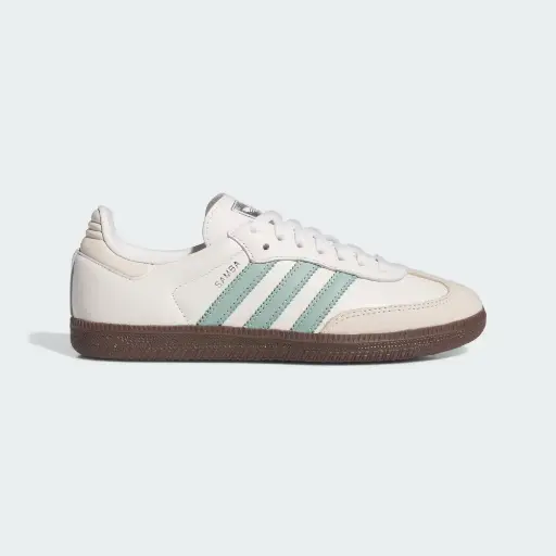 Giày Adidas Samba OG - IH2752 Cloud White / Hazy Green / Wonder White