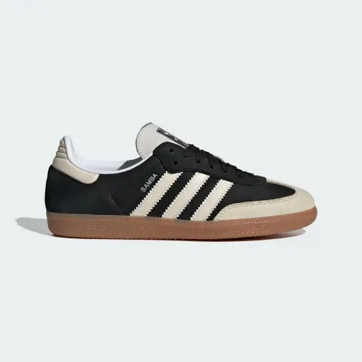 Giày Adidas Samba OG - IE5836 Core Black / Wonder White / Silver Metallic