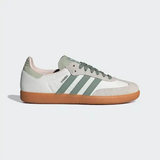 Giày Adidas Samba OG - ID0492 Cloud White / Silver Green / Putty Mauve