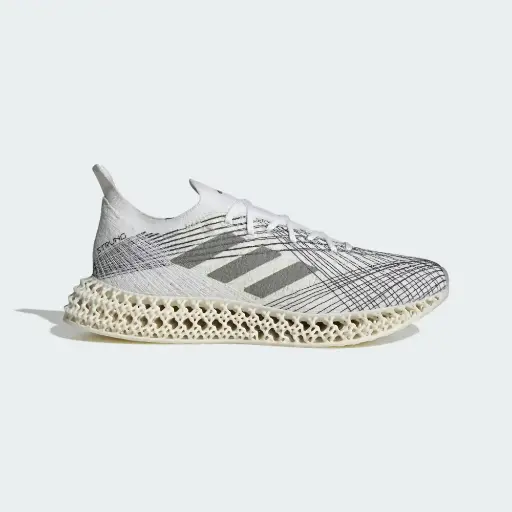 Adidas 4DFWD X STRUNG - ID8892 Cloud White / Grey One -  Giày Chạy Nam