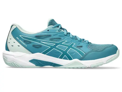 Giày Asics GEL-ROCKET 11 - 1071A091-401 BLUE TEAL / PALE MINT