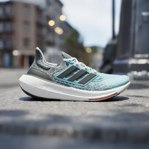 Giày Adidas Ultraboost Light - IE1694 - Xanh Lam (Light Aqua/Core Black)